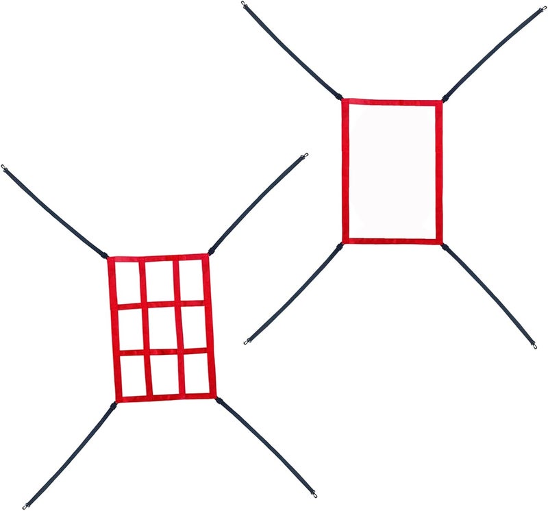 CORECISE Strike Zone Target for Baseball Softball net, Throwing Pitching Hitting Batting Catching Practice Target, Pitcher Accuracy Training Aids - Image 1